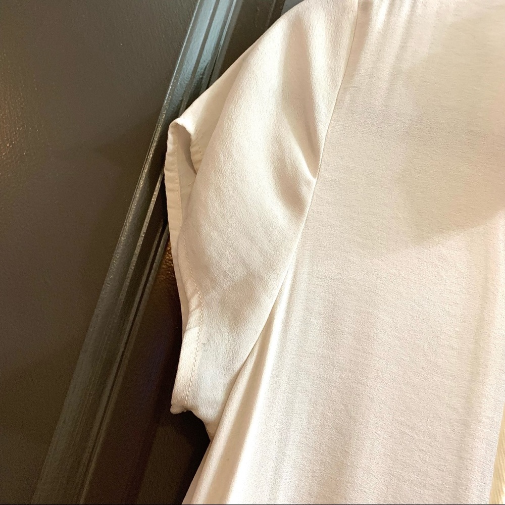 RO & DE cream ruffled blouse - Picture 5 of 7